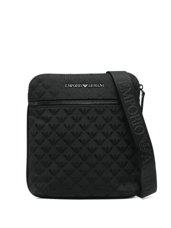 Emporio Armani Borsa a spalla Tracolla small flat logata UNI  - Francavilla Moda